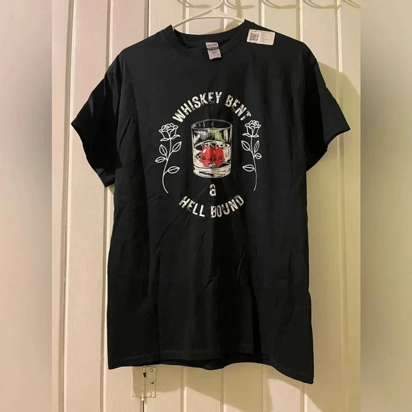 Whiskey t-shirt-medium NWT - Picture 1 of 5